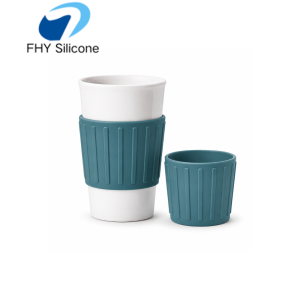 Heat-Resistant Silicone Tumbler Sleeve with Anti-Slip Grip
