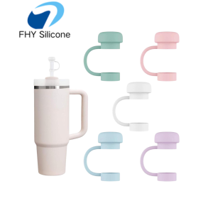 Silicone Straw Cap and Spout Dust Cover for Reusable Drinkware