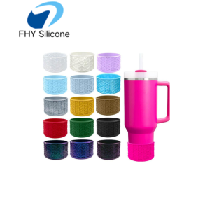 Silicone Tumbler Boot and Grip Sleeve for Bottles and Cups