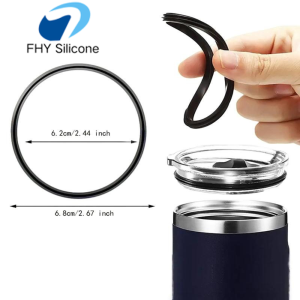 Custom Food-Grade Silicone Gasket for Tumbler Lids and Bottle Caps